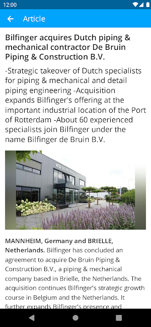 BilfingerIN Screenshot 2