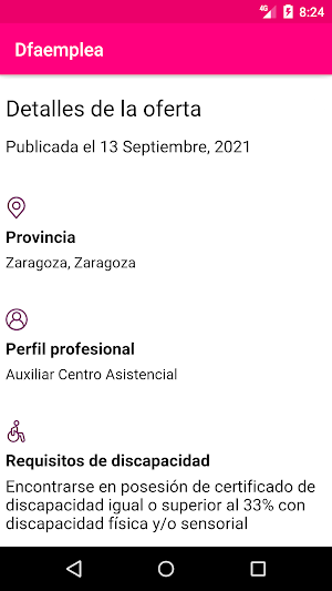 DfaEmplea - Empleo y trabajo Screenshot 3