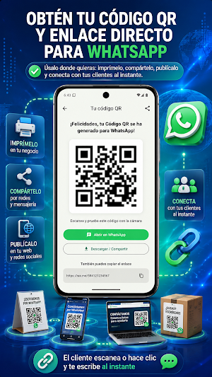 ConectaQR: QR para WhatsApp Screenshot 2