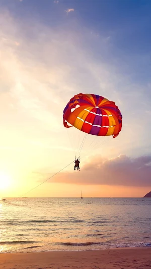Paragliding Wallpaper Screenshot 0