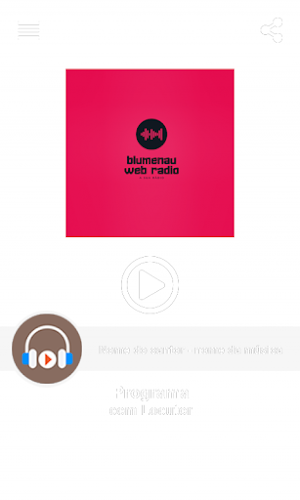 Blumenau web Rádio Screenshot 1