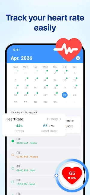MyMeds – Pill & Health Tracker Screenshot 1
