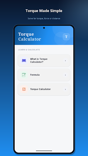 Torque Calculator Screenshot 0