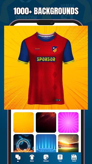 Soccer Jersey Maker, T-shirt Screenshot 2