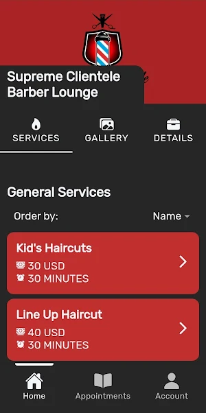 Supreme Clientele BarberLounge Screenshot 1