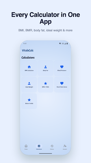 VitalsCalc: Health Calculator Screenshot 3