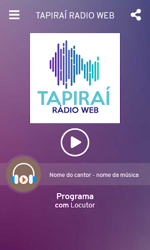 Tapiraí Radio Web Screenshot 1