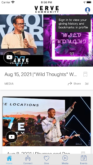 VERVE Community Screenshot 0