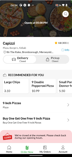 Capizzi Screenshot 2
