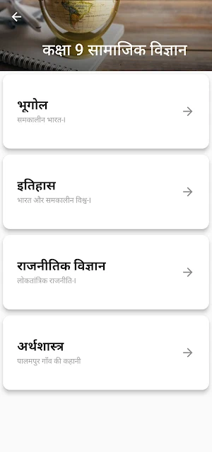 Class 9 Social in Hindi Medium Screenshot 1