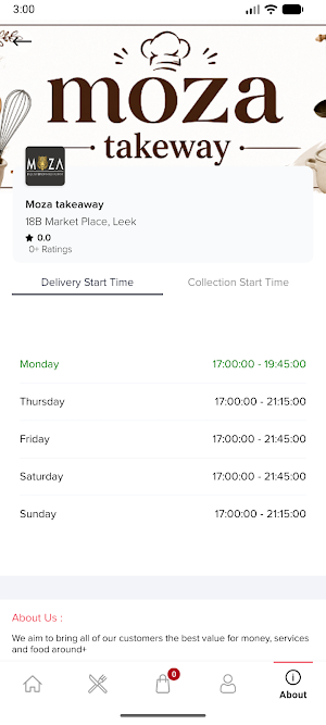 Moza takeaway Screenshot 3