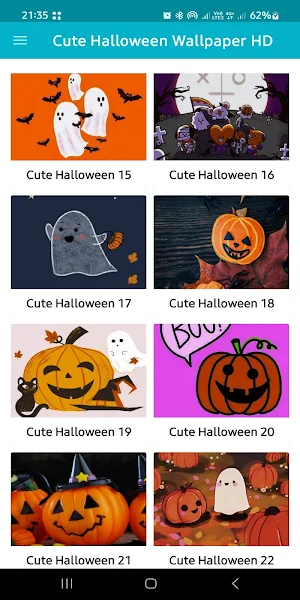 Cute Halloween Wallpaper HD Screenshot 0