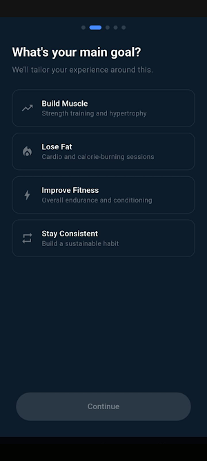 SteadyForge: Workout Tracker Screenshot 0