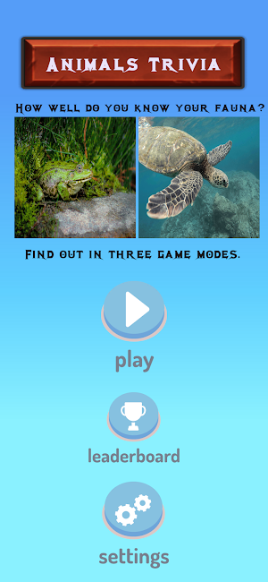 ANIMALS TRIVIA Screenshot 0