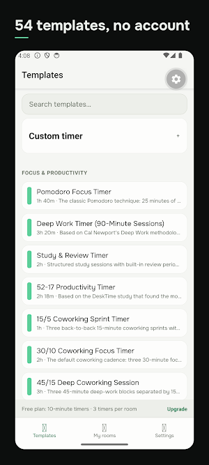 TimedFlow Stage Timer with AI Screenshot 0