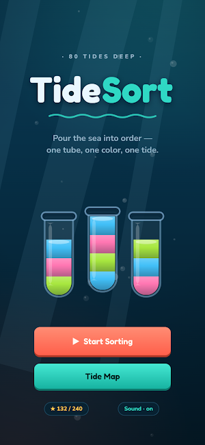 Tide Sort - Water Sort Puzzle Screenshot 0