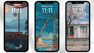 Lockscreen Aesthetic Wallpaper Screenshot 3