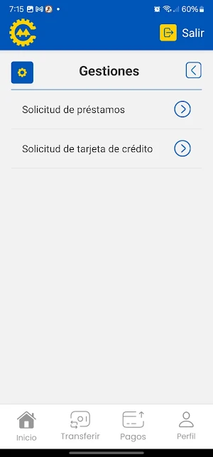 Chorotega App Movil Screenshot 2