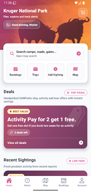 Xipandza Travel Screenshot 1