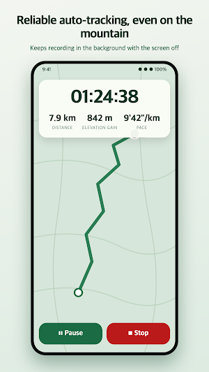 Hiking Log: GPS Hike Tracker Screenshot 2
