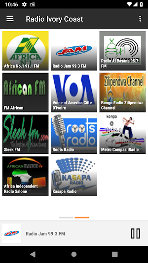 RADIO IVORY COAST Screenshot 2