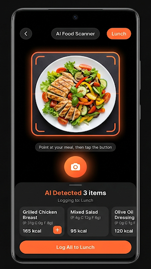 AI Calorie Tracker & Diet Screenshot 1