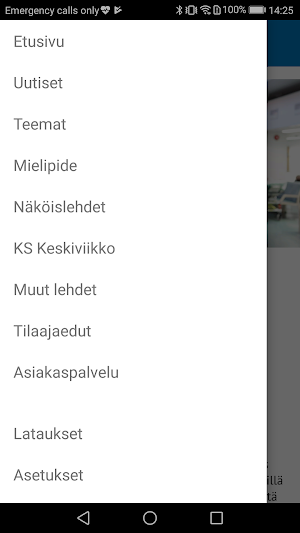 Kymen Sanomat Screenshot 1