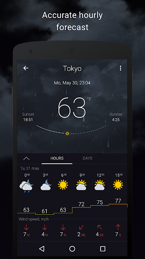 Gismeteo Screenshot 1
