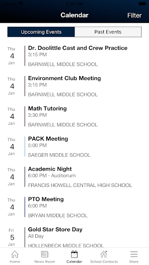 Francis Howell School District Screenshot 2
