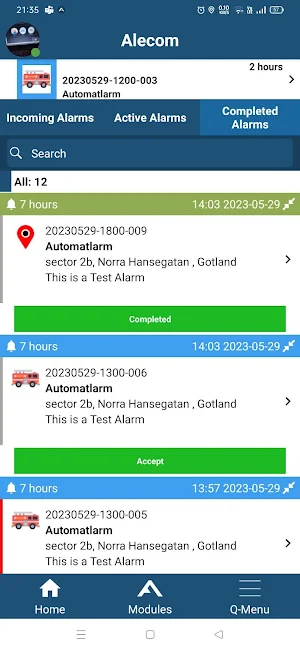ALECOM 112 Screenshot 1