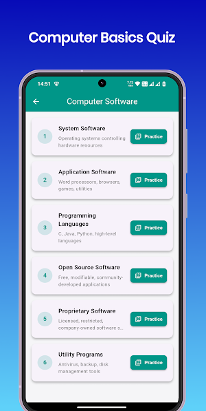 Computer Basics Quiz Screenshot 3