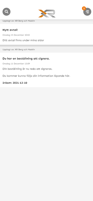 XR Berg och Maskin Screenshot 0