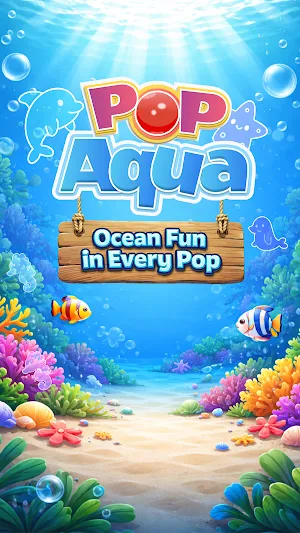 Pop Aqua: Bubble Puzzle Screenshot 0
