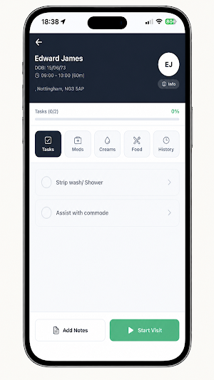 Carionex – Care simplified Screenshot 2