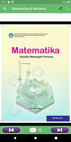Buku Matematika 8 Merdeka Screenshot 0