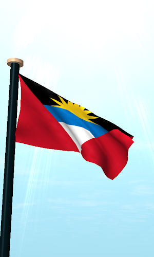 Antigua and Barbuda Flag 3D Screenshot 1