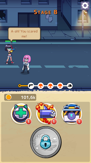 Kawaii Girls: Merge and Shoot Screenshot 2