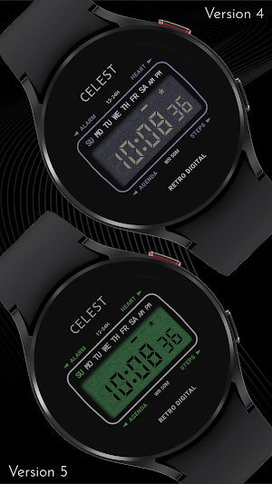 CELEST5523 Retro Digital Watch Screenshot 2
