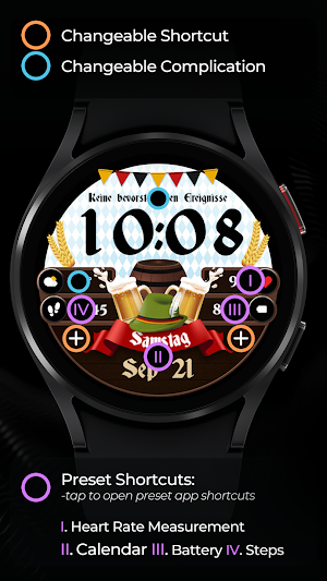 TVV Oktoberfest Watch Face Screenshot 2