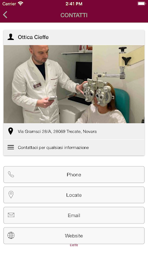 Ottica Cieffe Screenshot 1