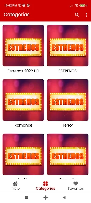 Peliculas de Estreno Screenshot 3
