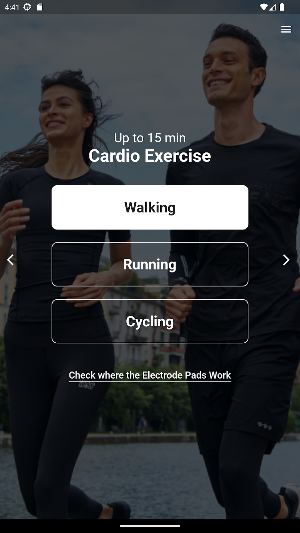 ElecSuit for Exercise Mode Screenshot 3