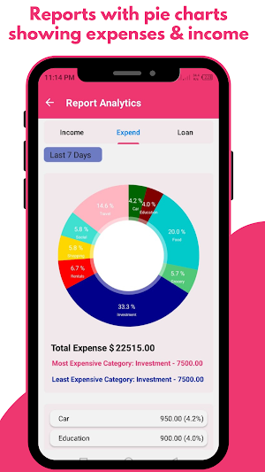 MoneyTrack – Budget & Expense Screenshot 2