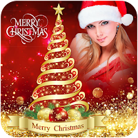 Christmas photo frame & photo 