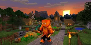 Orange Skins For Minecraft Screenshot 0
