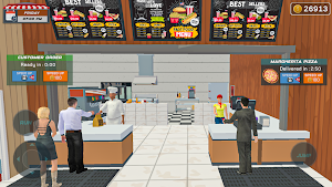 Fast Food Store Simulator Game Screenshot 1