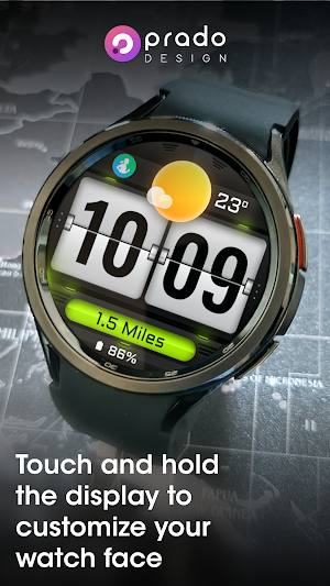 Weather Flip Animated Wear OS Screenshot 2