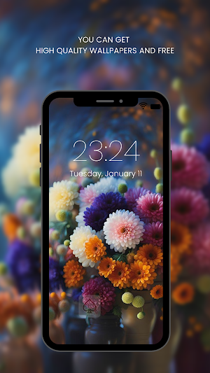 Flower Wallpaper HD Screenshot 1