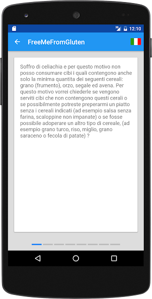 FreeMeFromGluten Screenshot 1