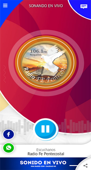 RADIO FE PENTECOSTAL Screenshot 1